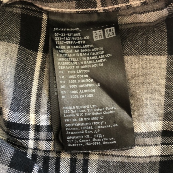 Uniqlo Flannel Shirt - Picture 6 of 7